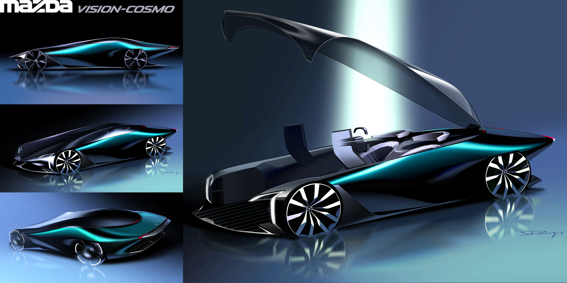 Mazda Vision-Cosmo Study Invokes Memories Of Times Gone By