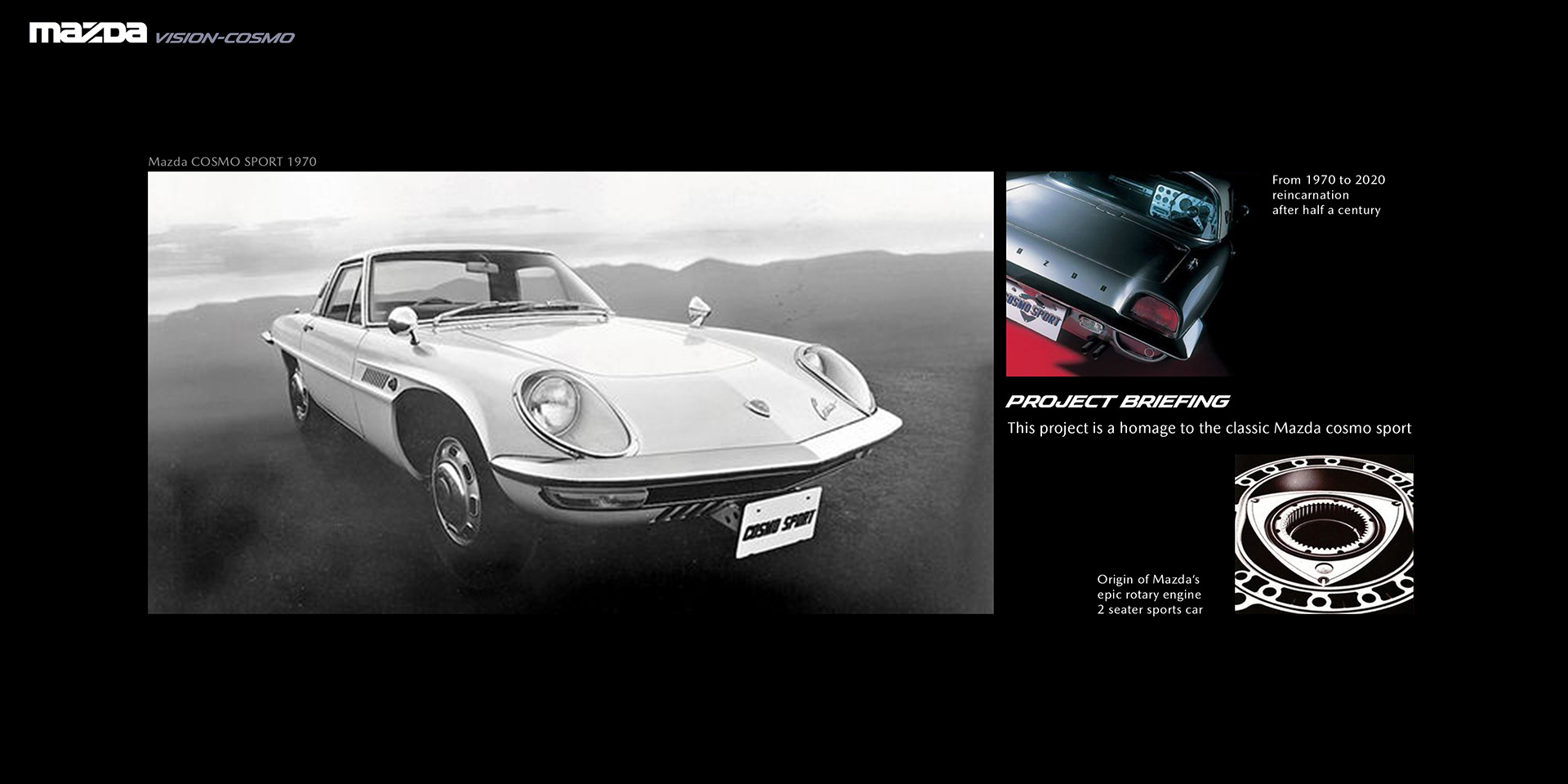 Mazda Vision-Cosmo Study Invokes Memories Of Times Gone By