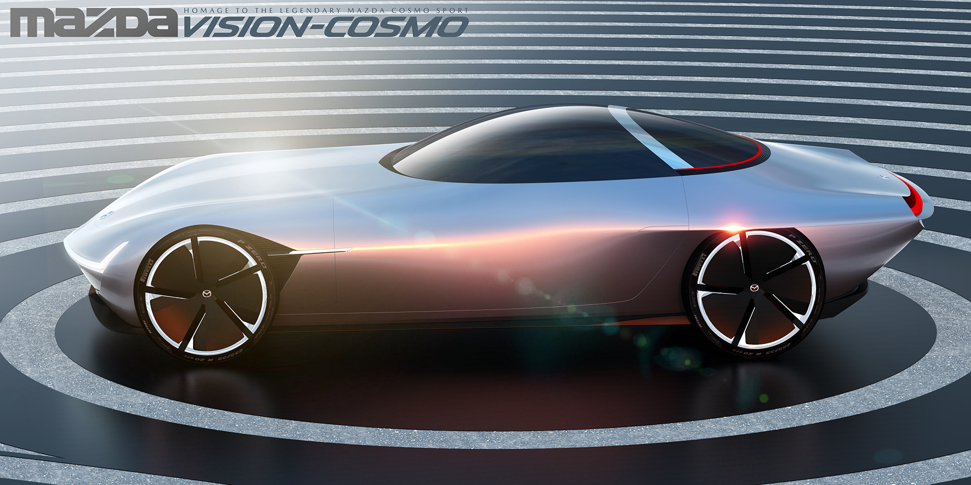 Mazda Vision-Cosmo Study Invokes Memories Of Times Gone By