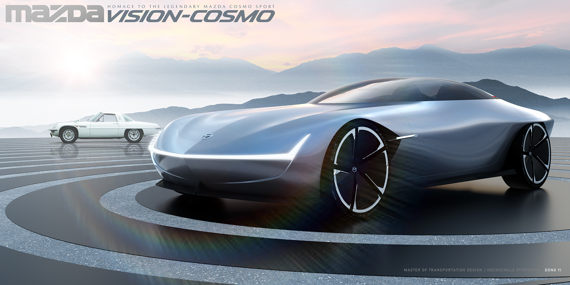 Mazda Vision-Cosmo Study Invokes Memories Of Times Gone By