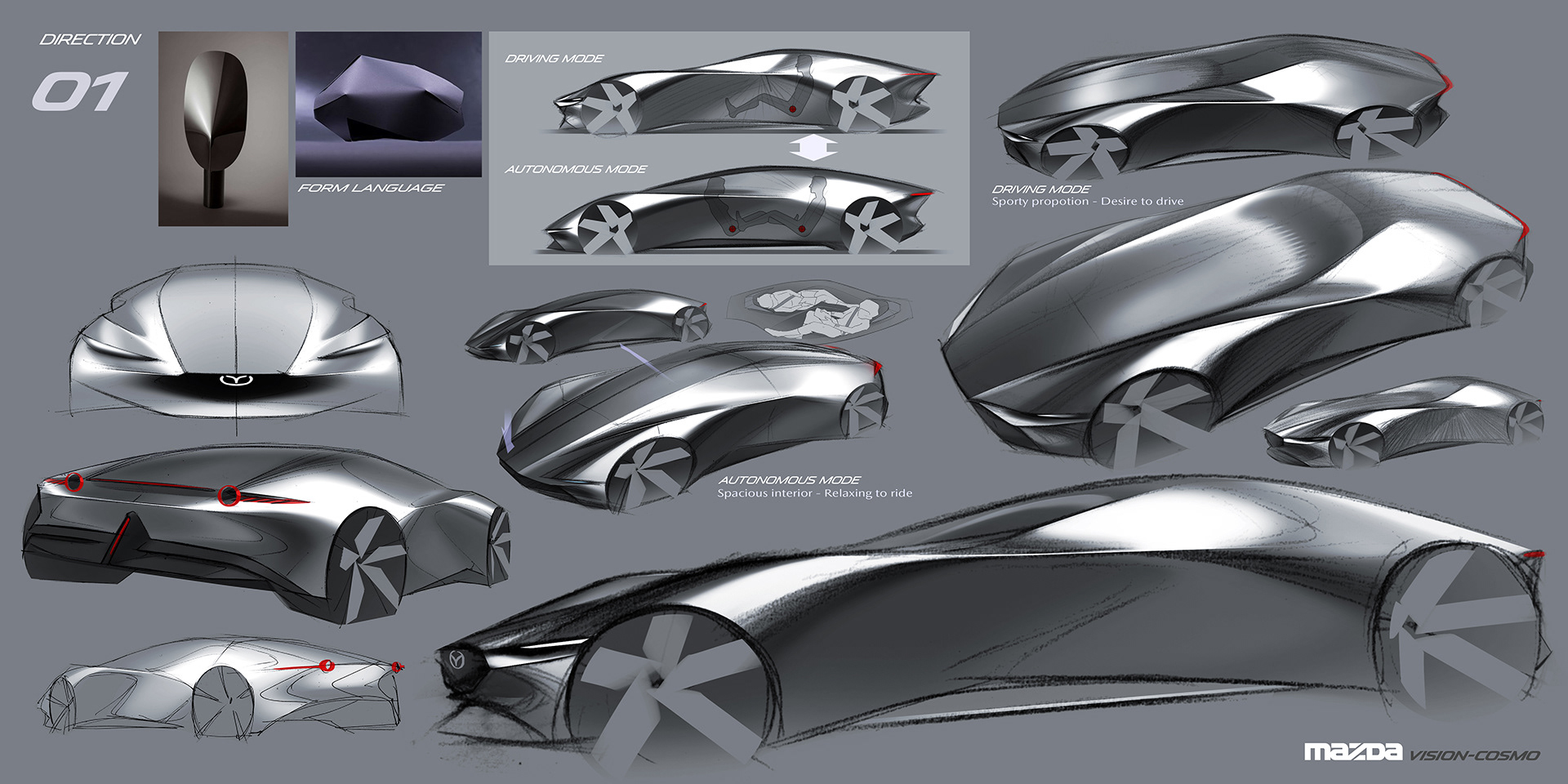 Mazda Vision-Cosmo Study Invokes Memories Of Times Gone By