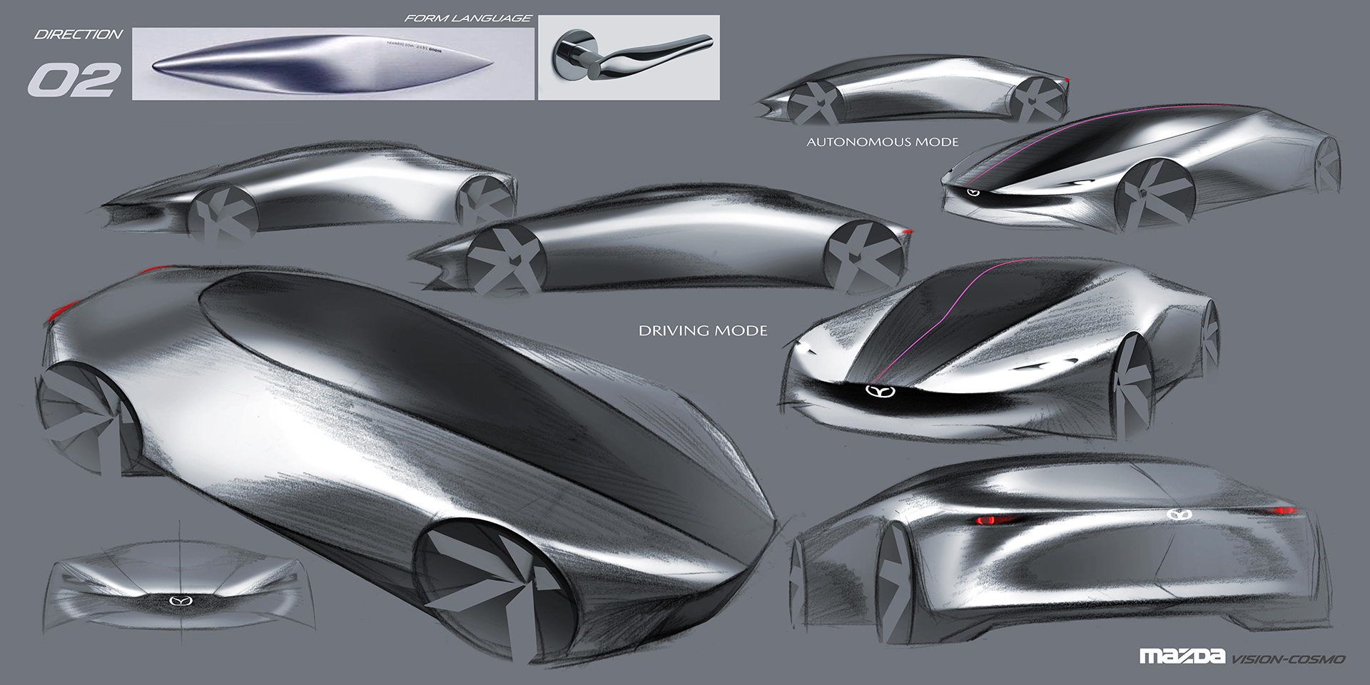 Mazda Vision-Cosmo Study Invokes Memories Of Times Gone By