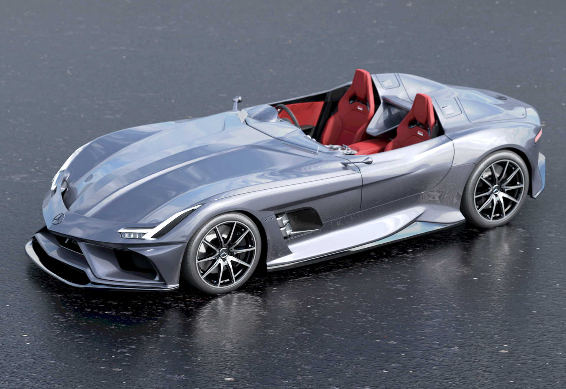 Modern-Day Mercedes-Benz SLR Stirling Moss Study Is Absolutely Glorious