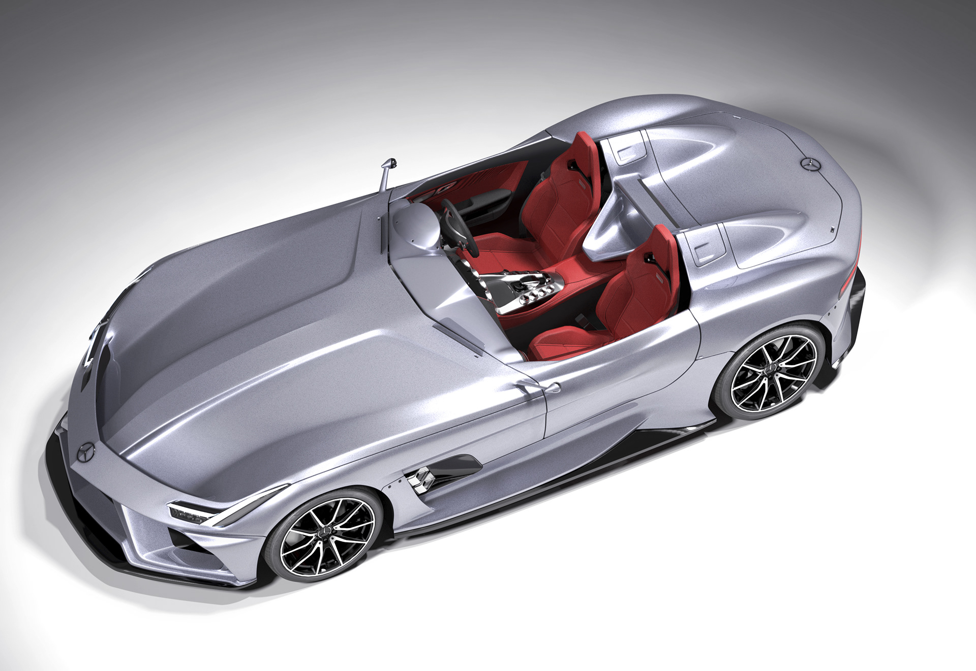 Modern-Day Mercedes-Benz SLR Stirling Moss Study Is Absolutely Glorious