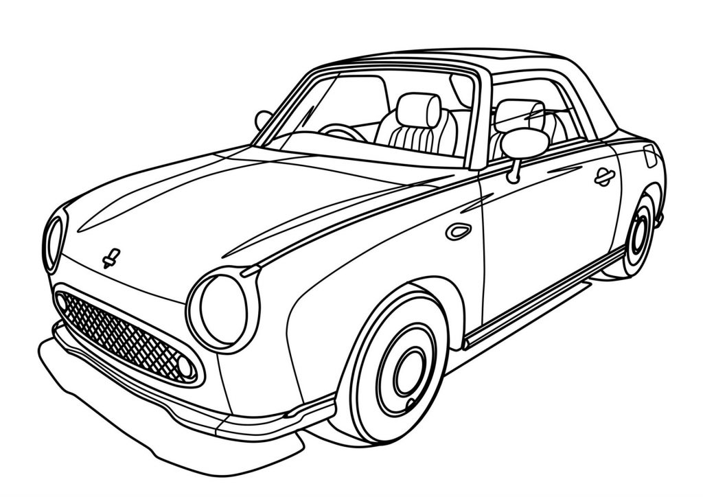Keep Yourself Entertained With Nissan’s 26-Page Coloring Book | Carscoops
