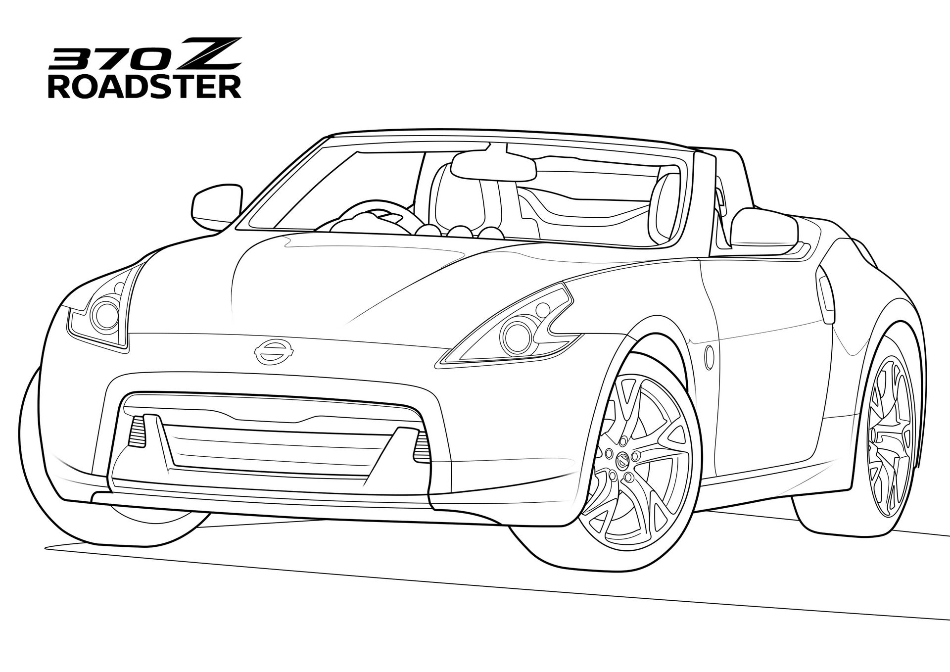 Keep Yourself Entertained With Nissan’s 26-Page Coloring Book