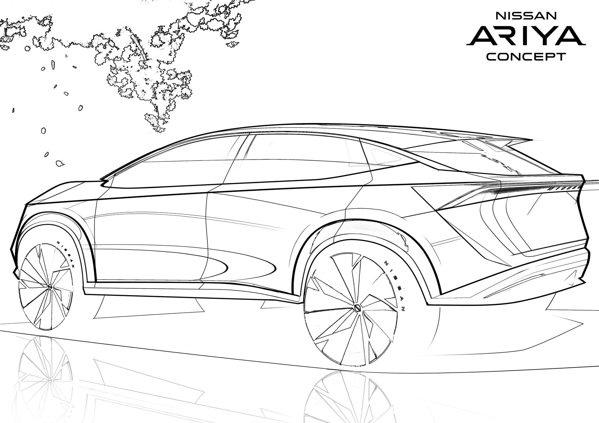 Keep Yourself Entertained With Nissan's 26-Page Coloring Book | Carscoops
