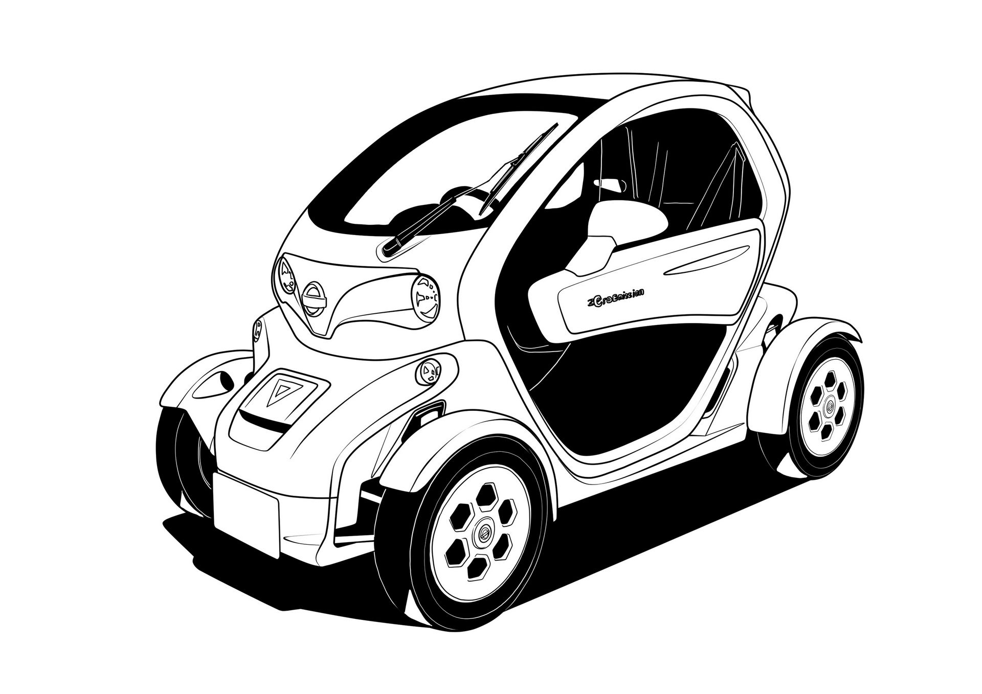 Keep Yourself Entertained With Nissan’s 26-Page Coloring Book