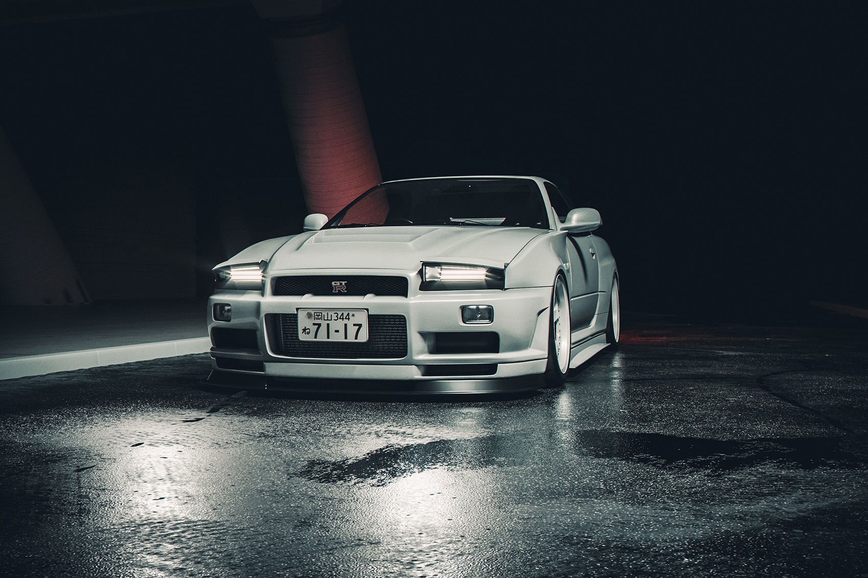 R34 Nissan Skyline GT-R Rendered With Pop-Up Headlamps Answers A Question No One Asked