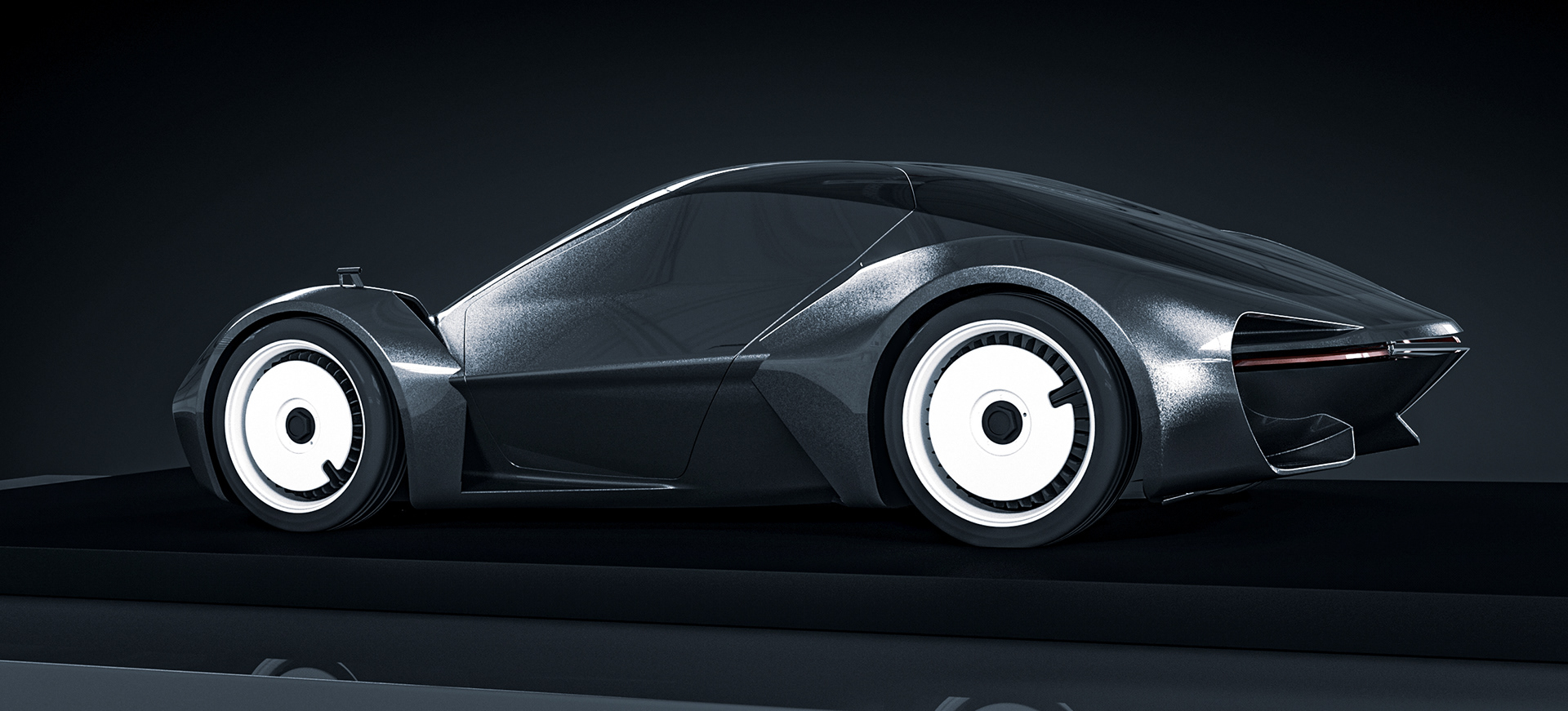 Porsche Exclusive GT Is A Futuristic Design Thesis For A Four Seater Coupe