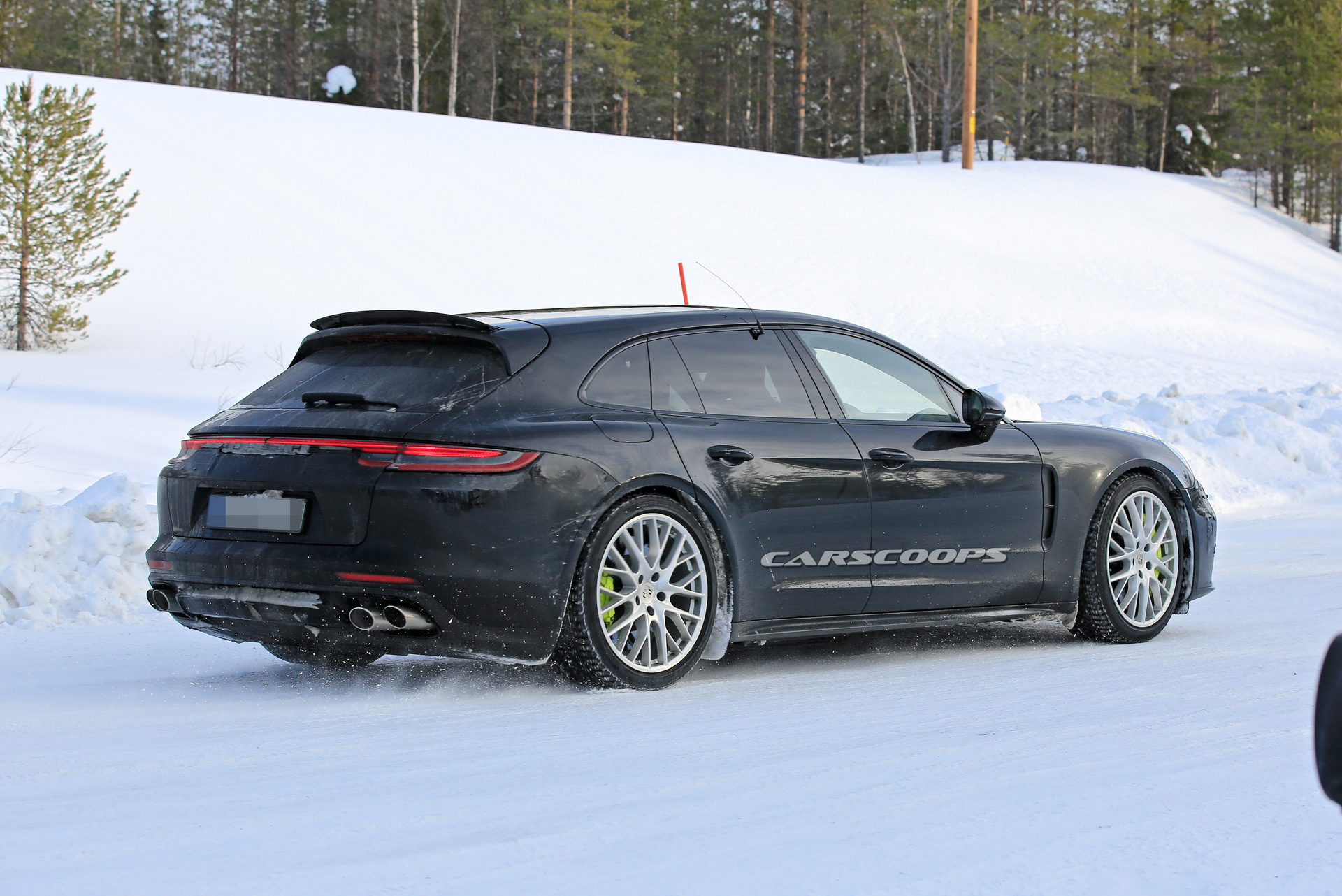 Facelifted 2021 Porsche Panamera Sport Turismo Spotted With Mild Revisions