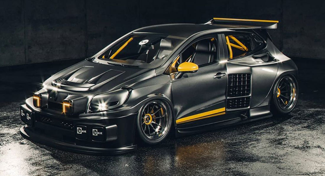 Clio-Based Renault 5 Turbo Tribute Render Looks Epic