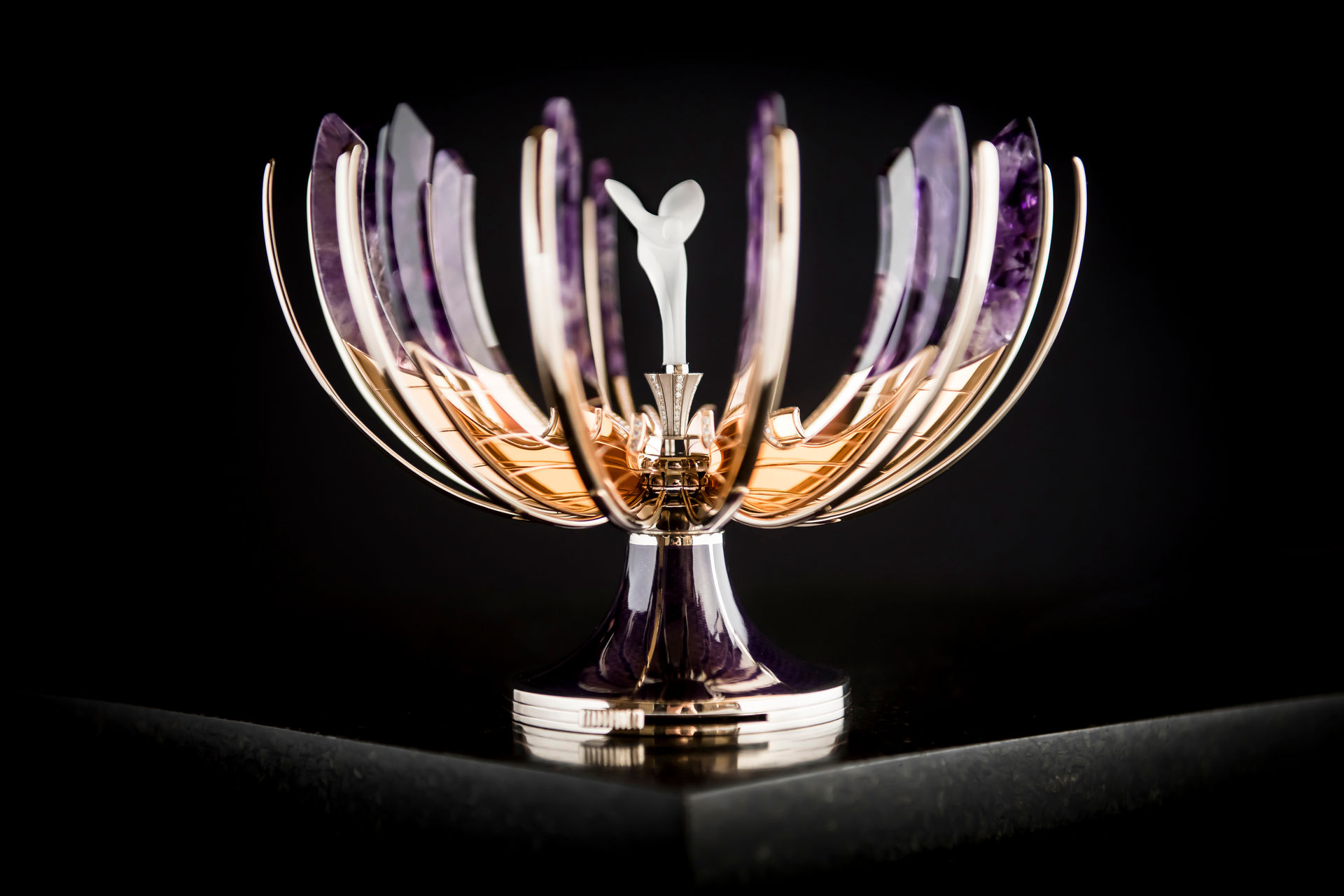 This Is Literally, The Rolls-Royce Of Fabergé Eggs Made From Gold, Diamonds And Amethyst