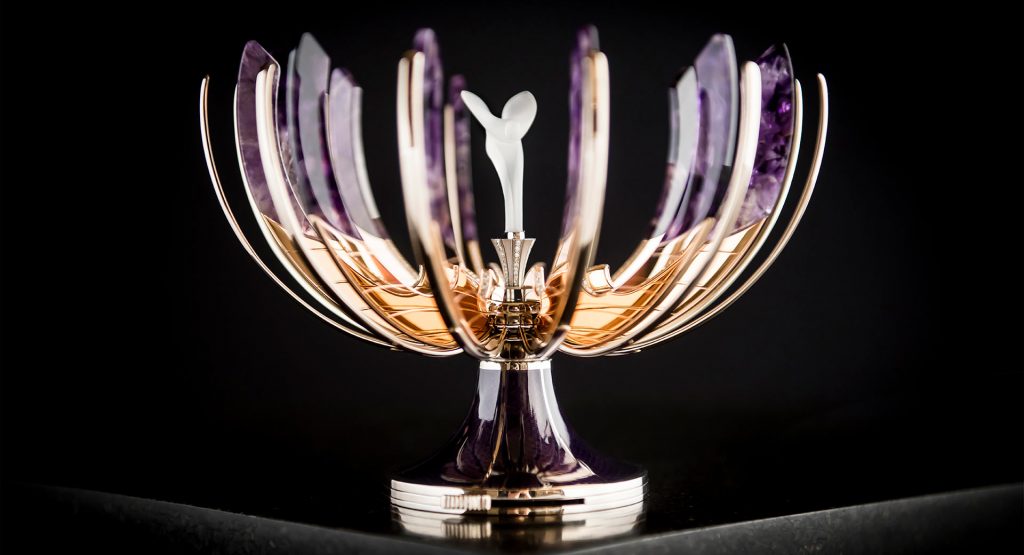 This Is Literally, The Rolls-Royce Of Fabergé Eggs Made From Gold, Diamonds And Amethyst