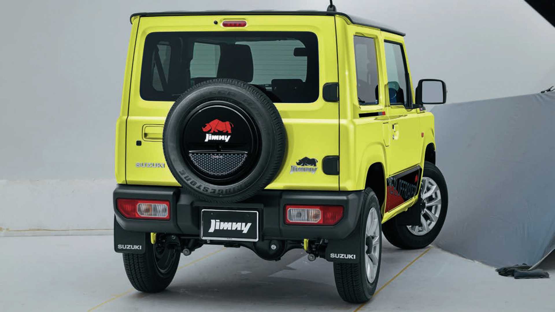 Suzuki Jimny Looks Even Better With These RetroInspired Graphics