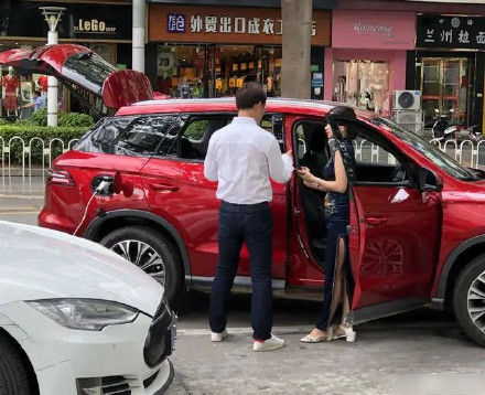 Damsel In Distress: BYD Comes To The Rescue Of A Tesla That Ran Out Of Electric Juice