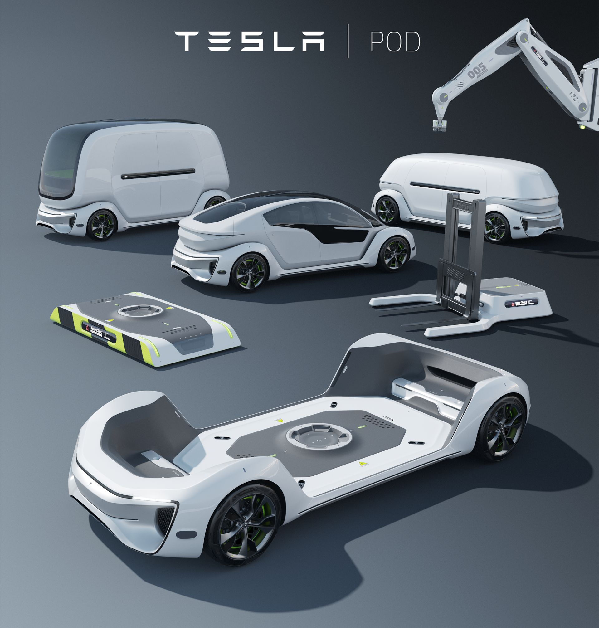 Retweet This, Elon: Tesla Pod Is A Cool Autonomous Platform From An Independent Designer