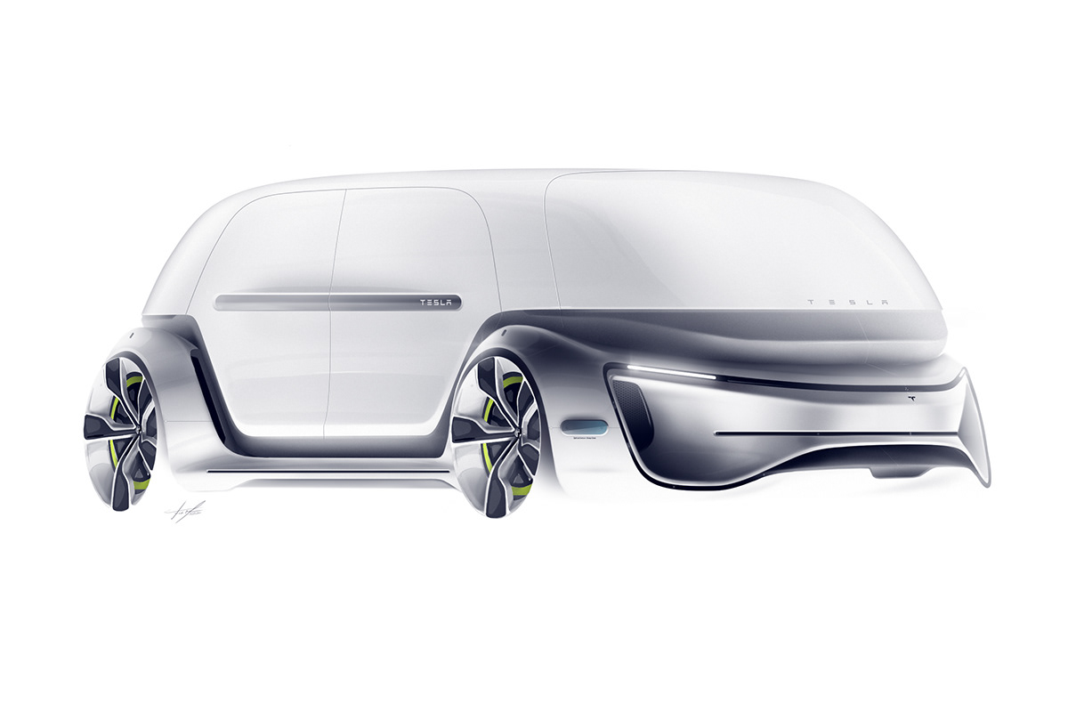 Retweet This, Elon: Tesla Pod Is A Cool Autonomous Platform From An Independent Designer