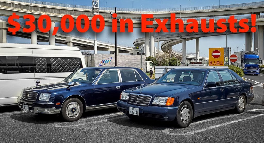  Super Loud Modded Toyota Century And Mercedes S600 Remind Us Of The V12’s Greatness