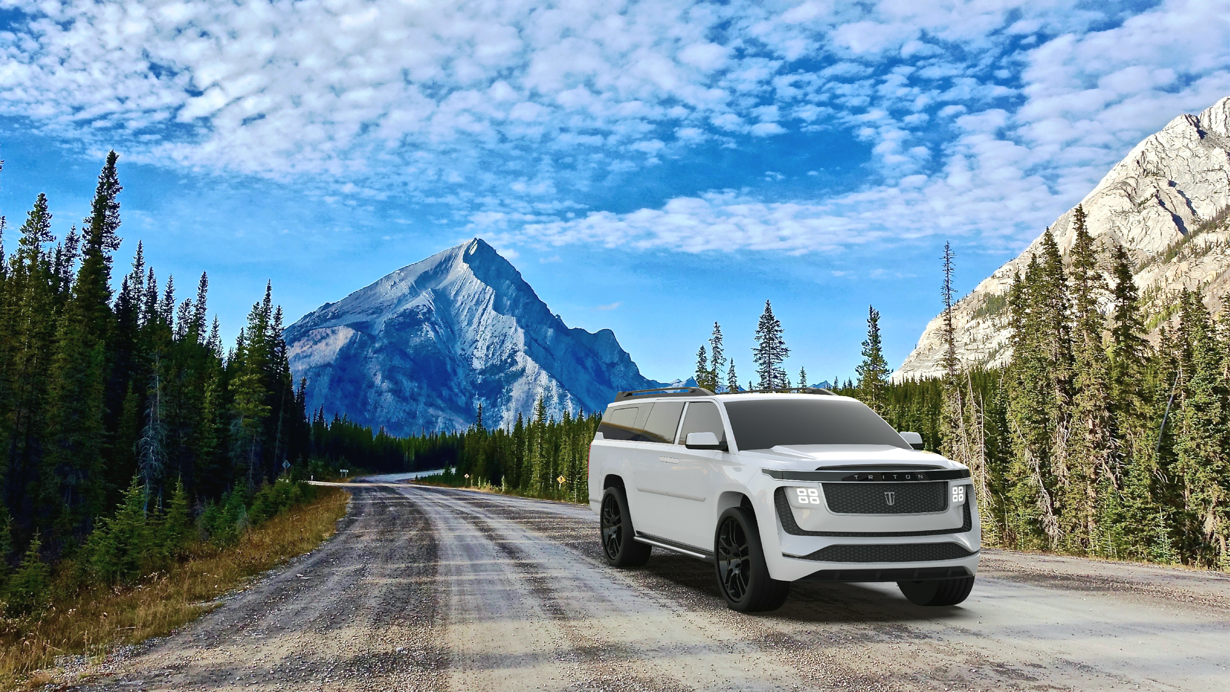 Triton Model H Is An Escalade-Sized SUV With Four Electric Motors