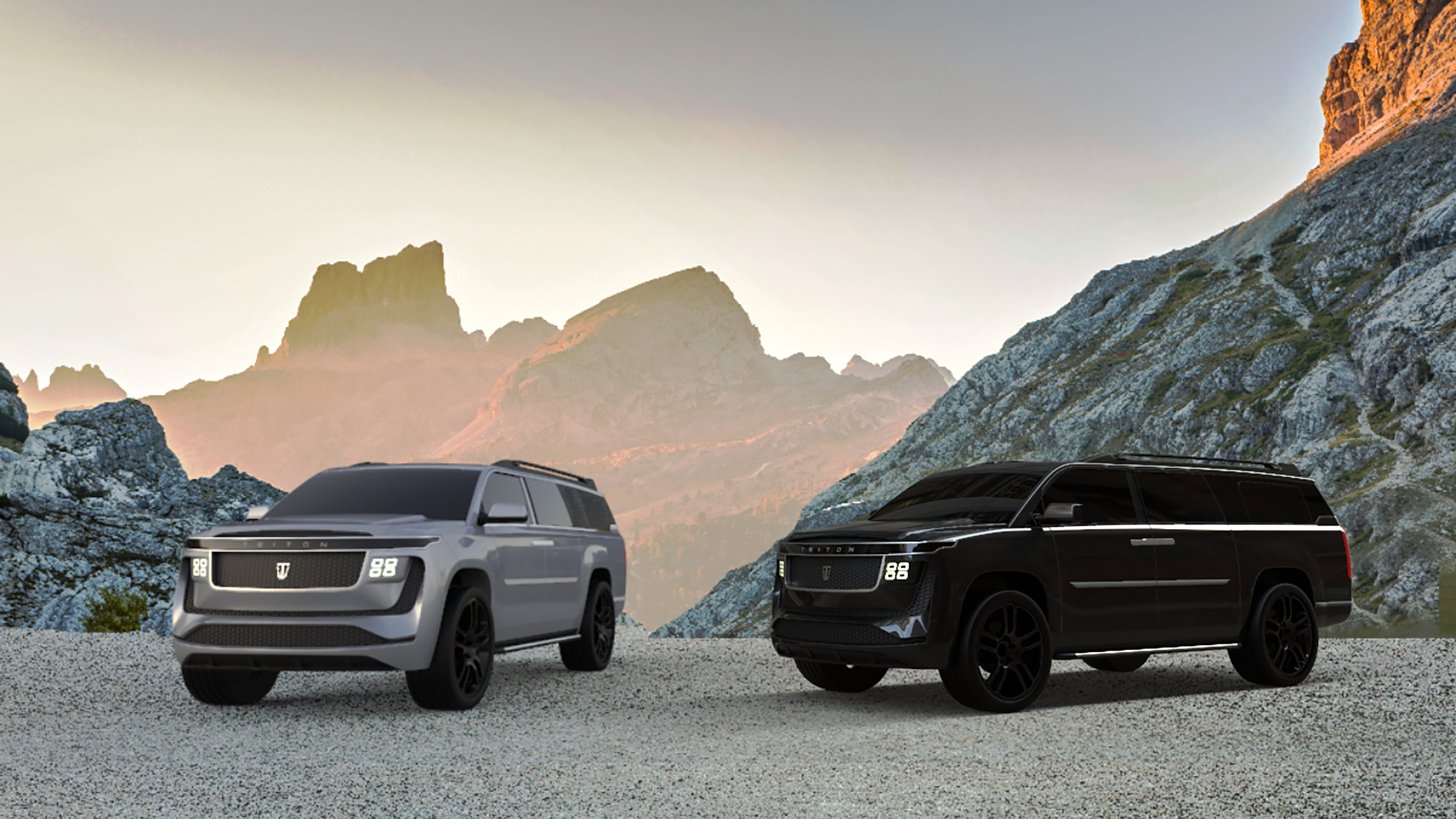 Triton Model H Is An Escalade-Sized SUV With Four Electric Motors