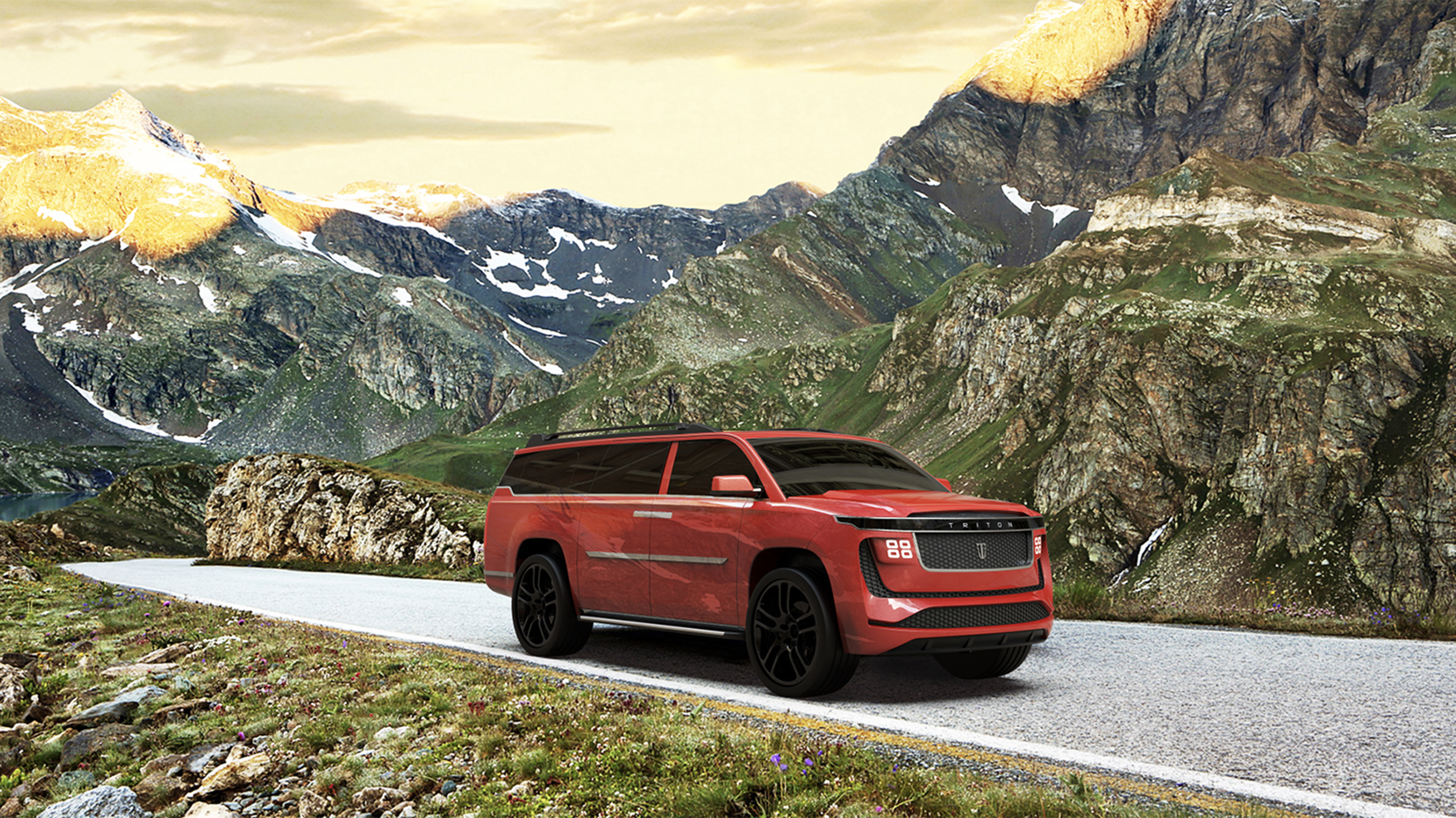 Triton Model H Is An Escalade-Sized SUV With Four Electric Motors