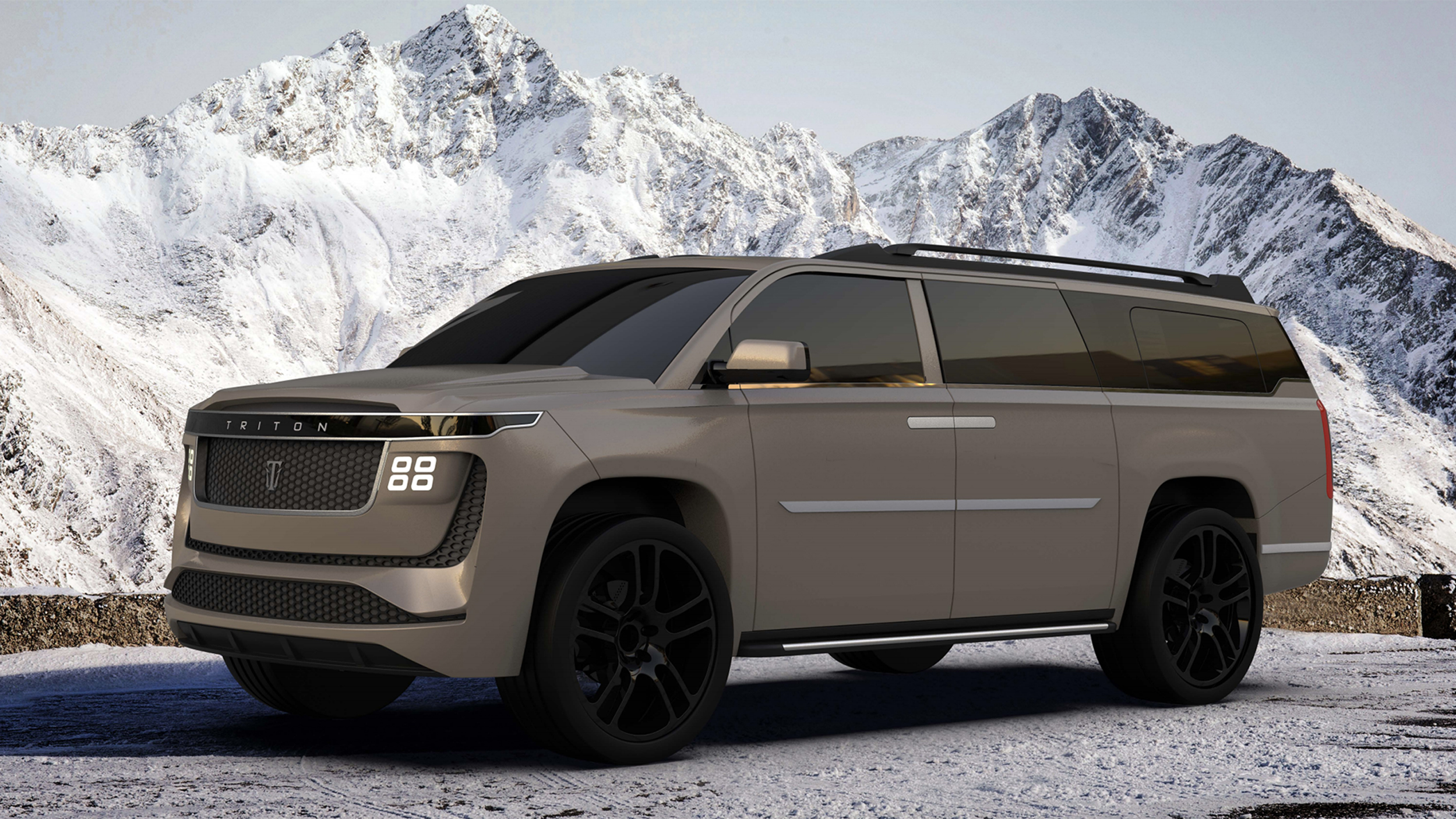 Triton Model H Is An Escalade-Sized SUV With Four Electric Motors