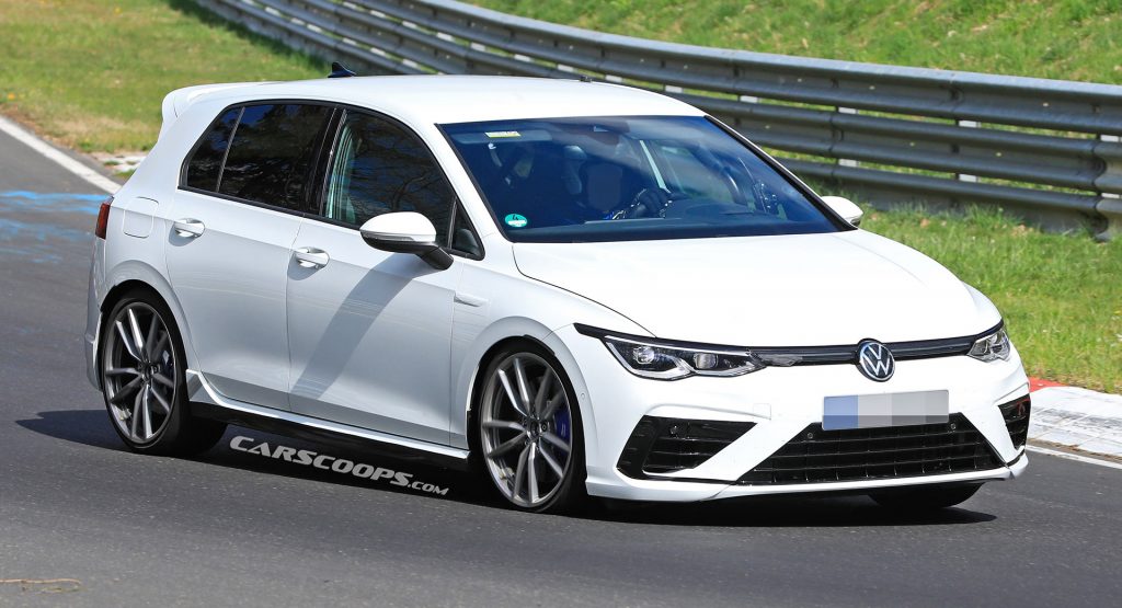  Undisguised 2021 VW Golf R Does Its Thing At The Nurburgring