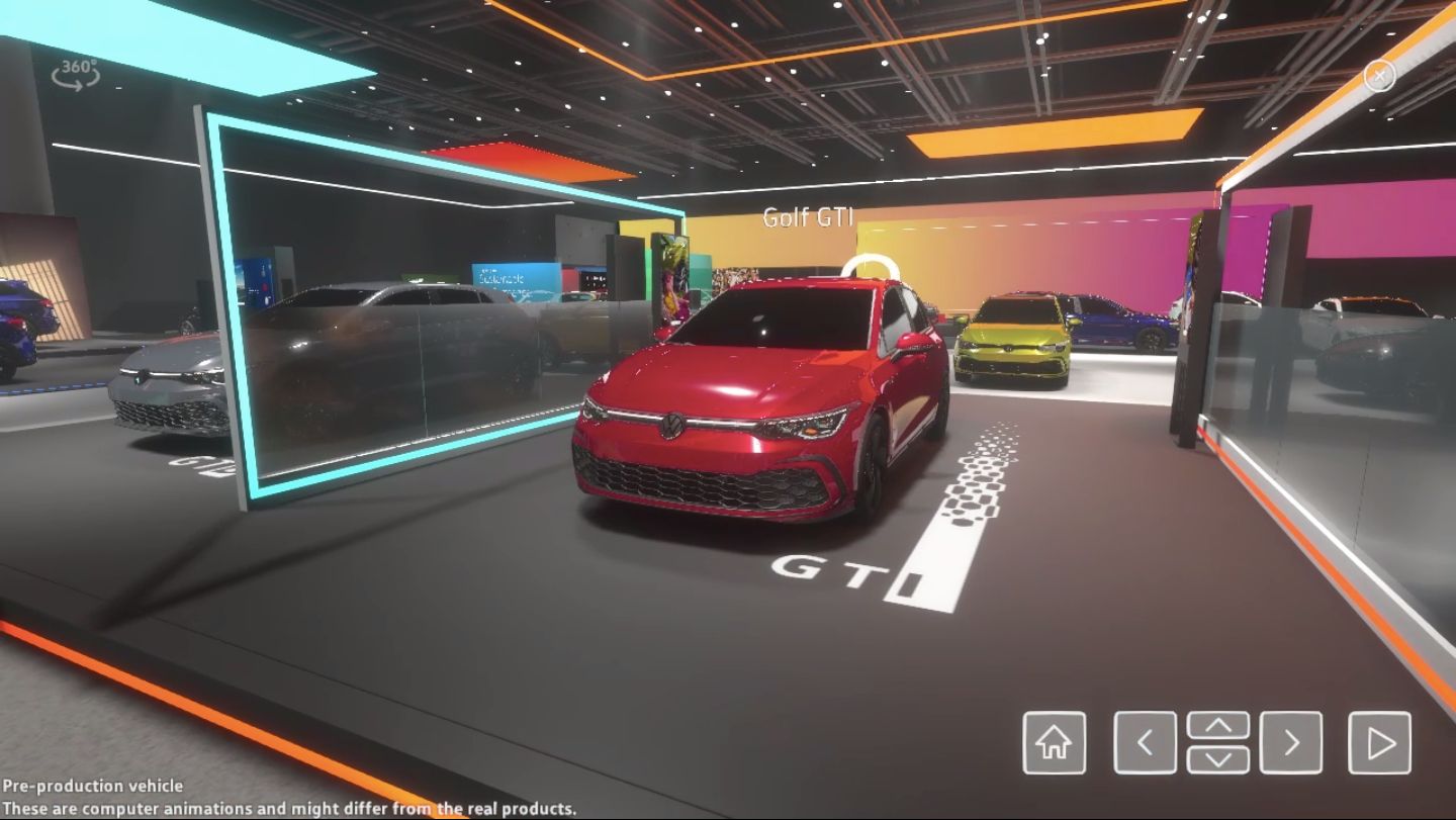 VW’s Virtual Geneva Motor Show Stand Is Like The Real Thing But Without People