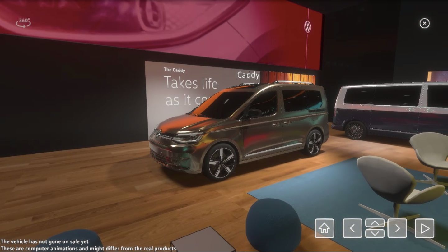 VW’s Virtual Geneva Motor Show Stand Is Like The Real Thing But Without People