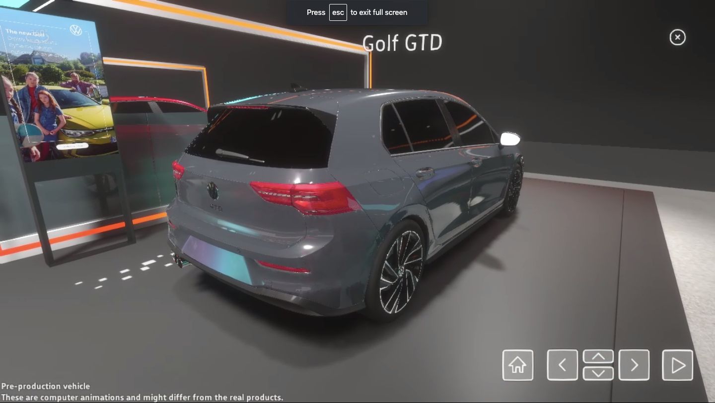 VW’s Virtual Geneva Motor Show Stand Is Like The Real Thing But Without People