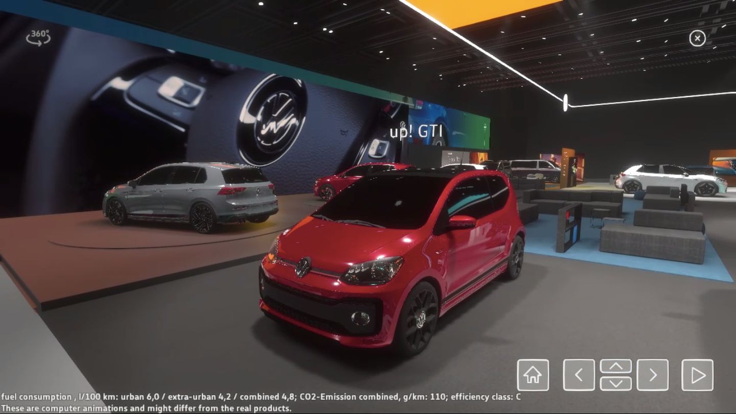 VW’s Virtual Geneva Motor Show Stand Is Like The Real Thing But Without People