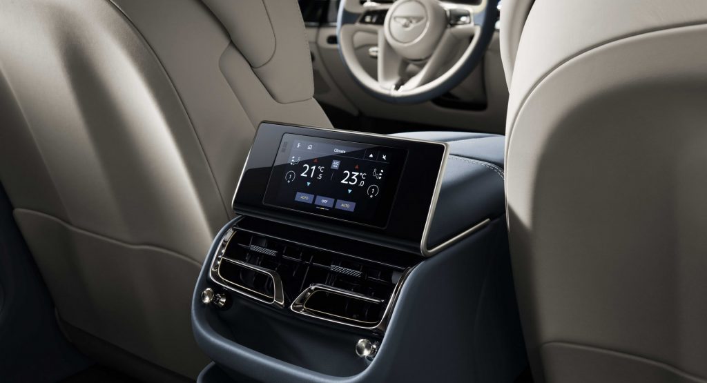  Check Out The Bentley Flying Spur’s Detachable Touch Screen Remote