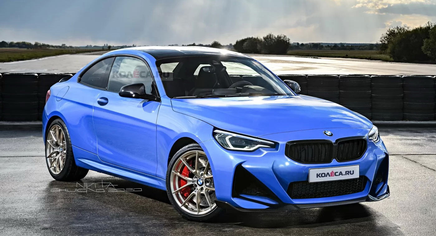 New 21 Bmw 2 Series Coupe A Realistic Take Based On Leaked Images Carscoops