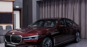2020 BMW 750Li Tries To Look Dashing In Royal Burgundy Red | Carscoops