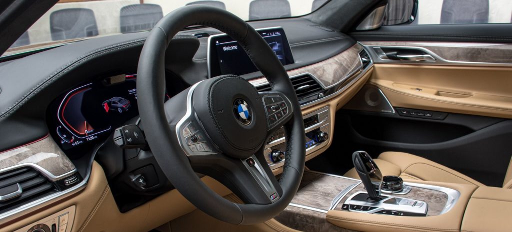 2020 BMW 750Li Tries To Look Dashing In Royal Burgundy Red | Carscoops