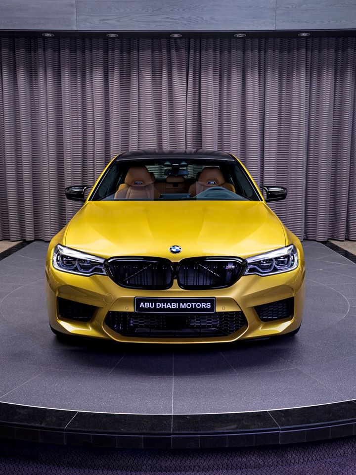 Austin Yellow M5 Competition Is Dripping With BMW Individual Touches