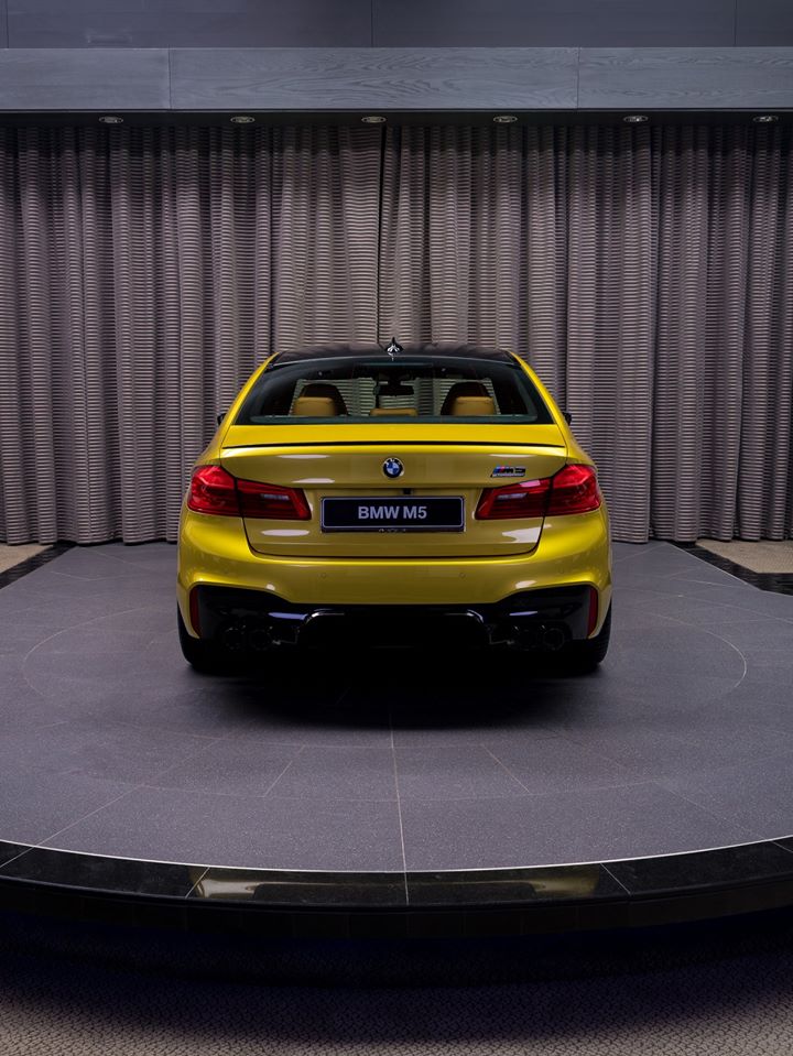 Austin Yellow M5 Competition Is Dripping With BMW Individual Touches
