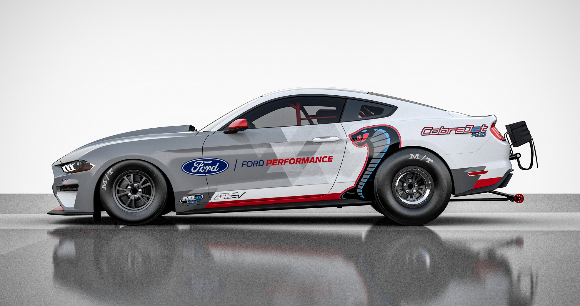 Ford’s Electric Mustang Cobra Jet 1400 Is A Beastly Drag Racer Prototype