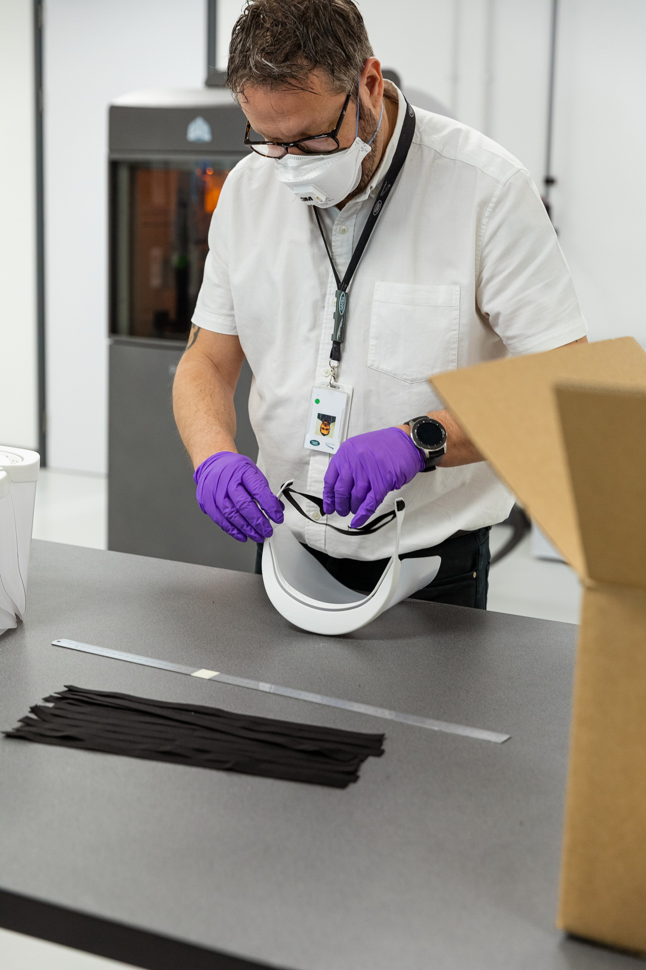 Jaguar Land Rover Aims To 3D Print 5,000 Visors Per Week