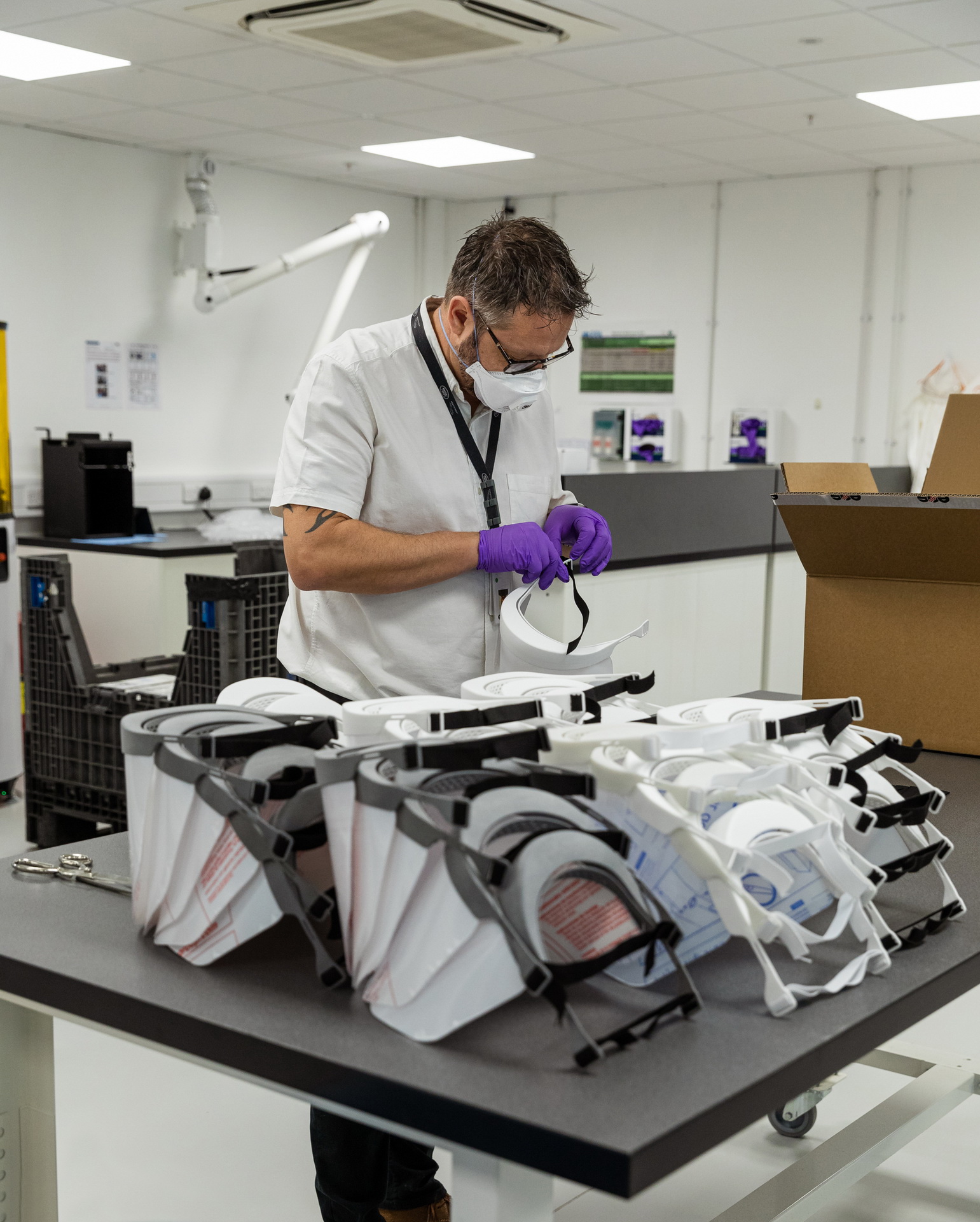 Jaguar Land Rover Aims To 3D Print 5,000 Visors Per Week