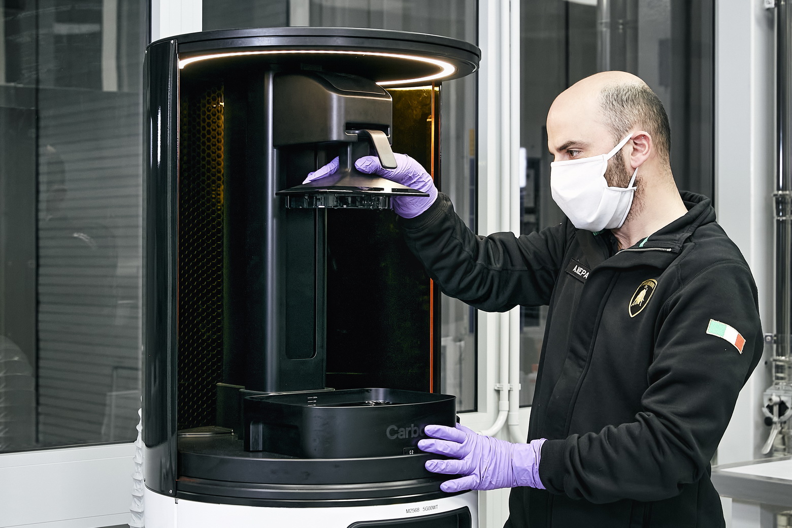 The Lamborghini Of Face Masks Are Being Made In Sant’Agata Bolognese