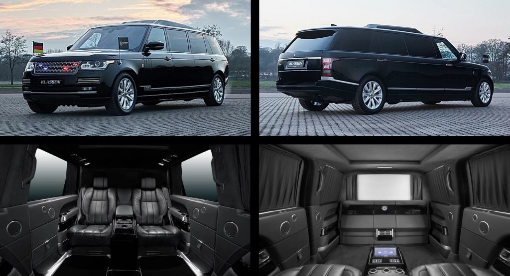 Stretched And Armored Range Rover Is Worthy Of Carrying A President (Or A Dictator)
