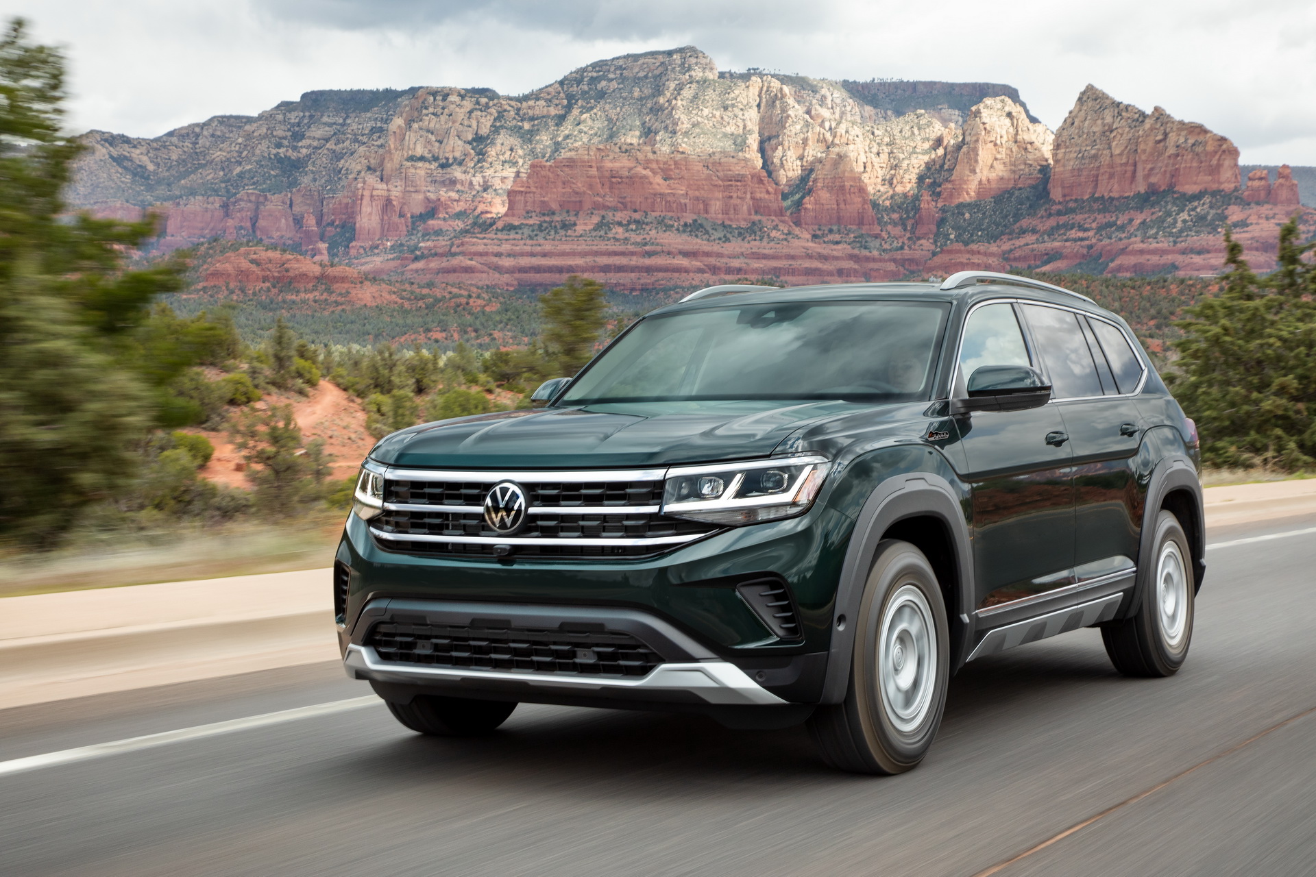 VW Atlas Gains Rugged Body Kit And Unique Wheels Thanks To New Basecamp Accessory Line