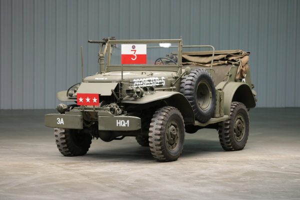 Coolness Overload: General Patton’s WWII Dodge WC-57 Command Car Is For Sale