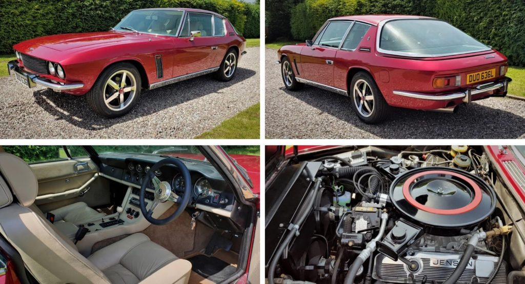  Will The Person Interested In A 1973 Jensen Interceptor Please Report To The Auction Lot?