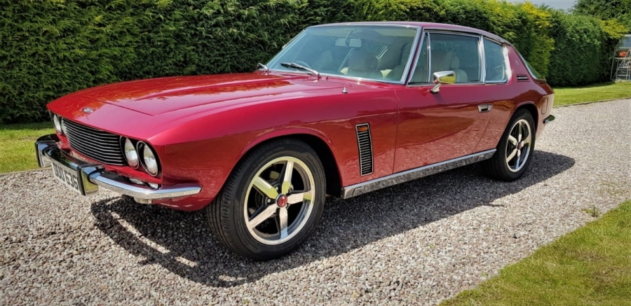 Will The Person Interested In A 1973 Jensen Interceptor Please Report To The Auction Lot?