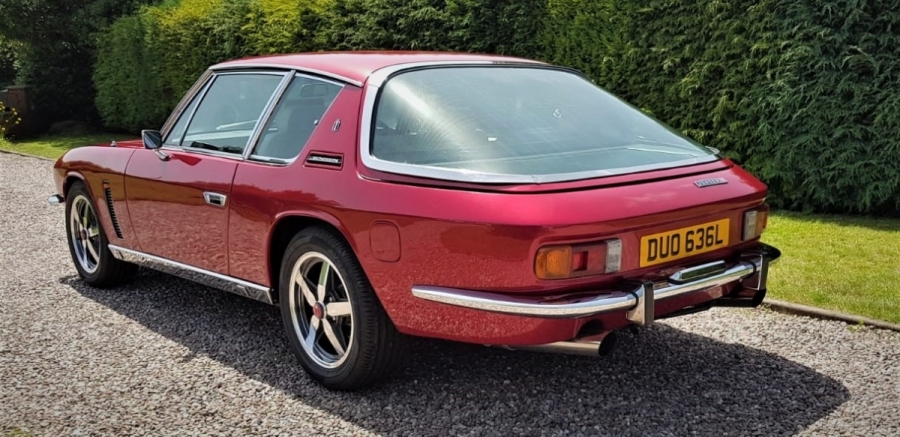 Will The Person Interested In A 1973 Jensen Interceptor Please Report To The Auction Lot?