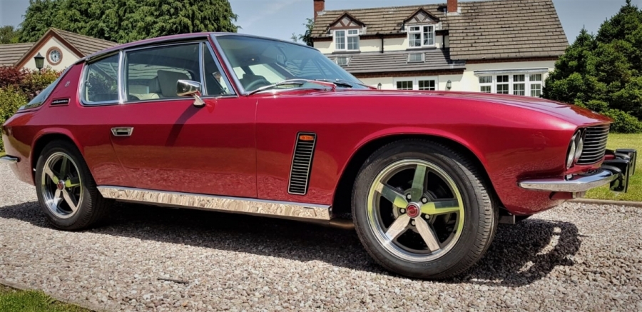 Will The Person Interested In A 1973 Jensen Interceptor Please Report To The Auction Lot?