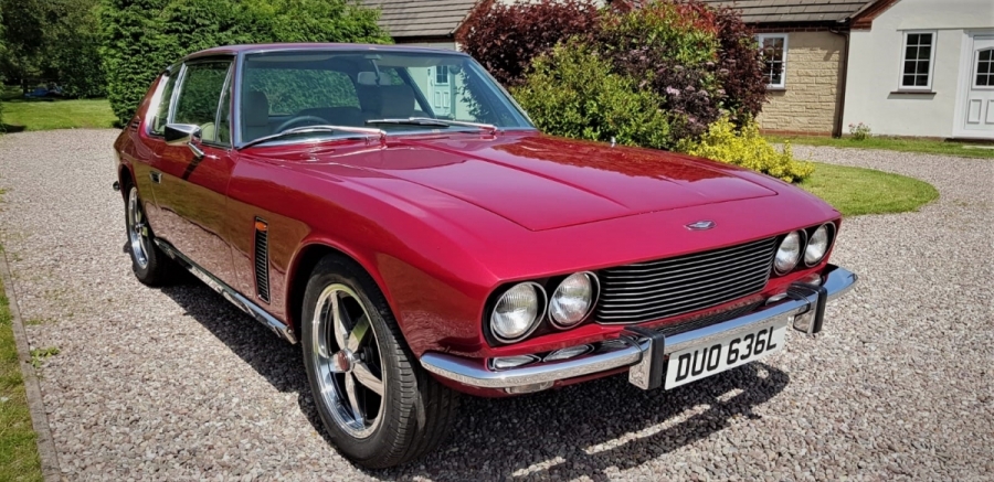 Will The Person Interested In A 1973 Jensen Interceptor Please Report To The Auction Lot?